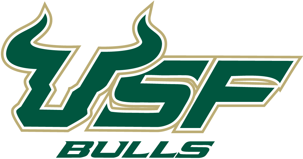 South Florida Bulls 2003-2009 Wordmark Logo 02 vinyl decal